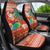 Hawaii Mele Kalikimaka Car Seat Cover Surfing Santa Funny Christmas