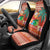 Hawaii Mele Kalikimaka Car Seat Cover Surfing Santa Funny Christmas