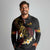 Personalised Papua New Guinea Sepik Long Sleeve Polo Shirt Plumeria Floral Tribal Pattern - Polynesian Pride