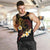 Personalised Papua New Guinea Sepik Men Tank Top Plumeria Floral Tribal Pattern - Polynesian Pride