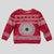 Personalised Fiji Marau Na Kerisimasi Kid Ugly Christmas Sweater Merry Christmas Tapa Pattern Red Style LT9 Kid Red - Polynesian Pride