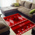 Personalised Tonga Kilisimasi Fiefia Area Rug Merry Christmas with Turtle Ngatu Pattern LT9 - Polynesian Pride