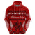 Personalised Tonga Kilisimasi Fiefia Hoodie Merry Christmas with Turtle Ngatu Pattern LT9 - Polynesian Pride