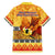 PNG Hamamas Krismas Hawaiian Shirt Papua New Guinea Bird Of Paradise Merry Christmas Gold Style LT9 - Polynesian Pride