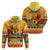 PNG Hamamas Krismas Hoodie Papua New Guinea Bird Of Paradise Merry Christmas Gold Style LT9 - Polynesian Pride