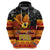 PNG Hamamas Krismas Hoodie Papua New Guinea Bird Of Paradise Merry Christmas Black Style LT9 - Polynesian Pride