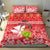 Hawaii Mele Kalikimaka Bedding Set Santa Claus and Hula Dancing Merry Christmas LT9 - Polynesian Pride