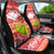 Hawaii Mele Kalikimaka Car Seat Cover Santa Claus and Hula Dancing Merry Christmas LT9 - Polynesian Pride