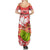 Hawaii Mele Kalikimaka Summer Maxi Dress Santa Claus and Hula Dancing Merry Christmas LT9 - Polynesian Pride