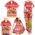 Personalised Hawaii Mele Kalikimaka Family Matching Tank Maxi Dress and Hawaiian Shirt Santa Claus and Hula Dancing Merry Christmas LT9 - Polynesian Pride
