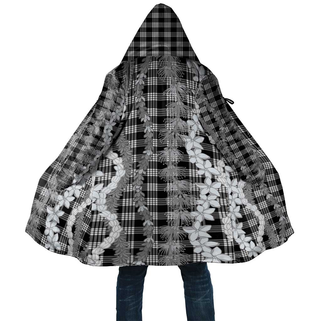 Hawaiian Ohia Lehua Lei Cloak Plaid Palaka Eleele Pattern - Polynesian Pride
