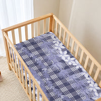Hawaiian Ohia Lehua Lei Baby Bed Cover Plaid Palaka Uliuli hohonu Pattern LT9 - Polynesian Pride