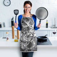 Aotearoa Maori Hei Tiki Apron Kiwikiwi Kowhaiwhai Puhoro Motif