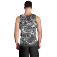 Aotearoa Maori Hei Tiki Men Tank Top Kiwikiwi Kowhaiwhai Puhoro Motif