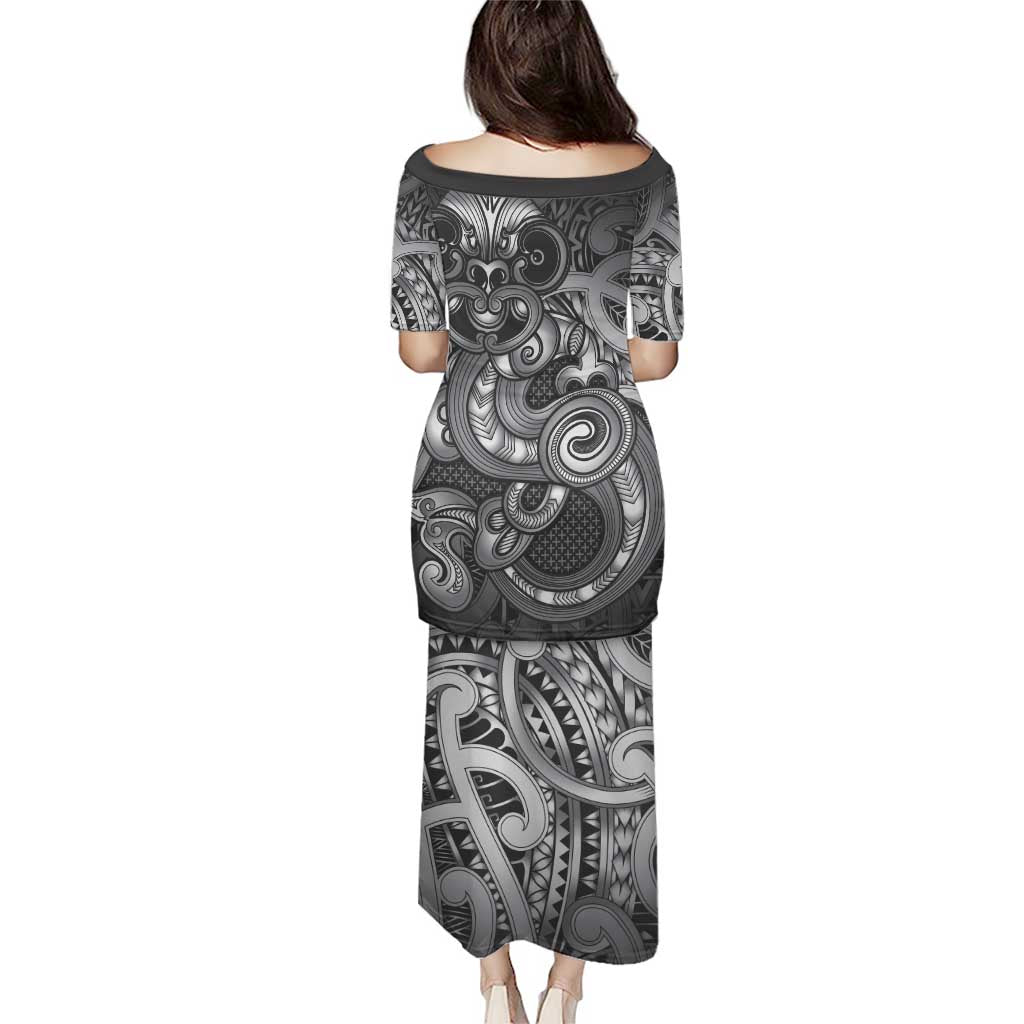 Aotearoa Maori Hei Tiki Puletasi Kiwikiwi Kowhaiwhai Puhoro Motif LT9 - Polynesian Pride