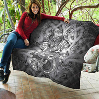 Aotearoa Maori Hei Tiki Quilt Kiwikiwi Kowhaiwhai Puhoro Motif