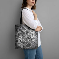 Aotearoa Maori Hei Tiki Tote Bag Kiwikiwi Kowhaiwhai Puhoro Motif