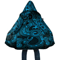 Aotearoa Maori Hei Tiki Cloak Kikorangi Kowhaiwhai Puhoro Motif