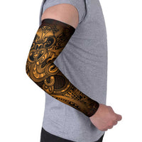 Aotearoa Maori Hei Tiki Arm Sleeves Koura Kowhaiwhai Puhoro Motif