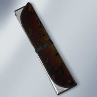 Aotearoa Maori Hei Tiki Auto Sun Shade Koura Kowhaiwhai Puhoro Motif