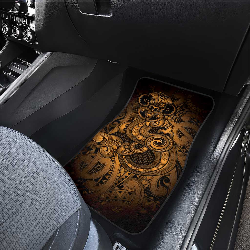 Aotearoa Maori Hei Tiki Car Mats Koura Kowhaiwhai Puhoro Motif