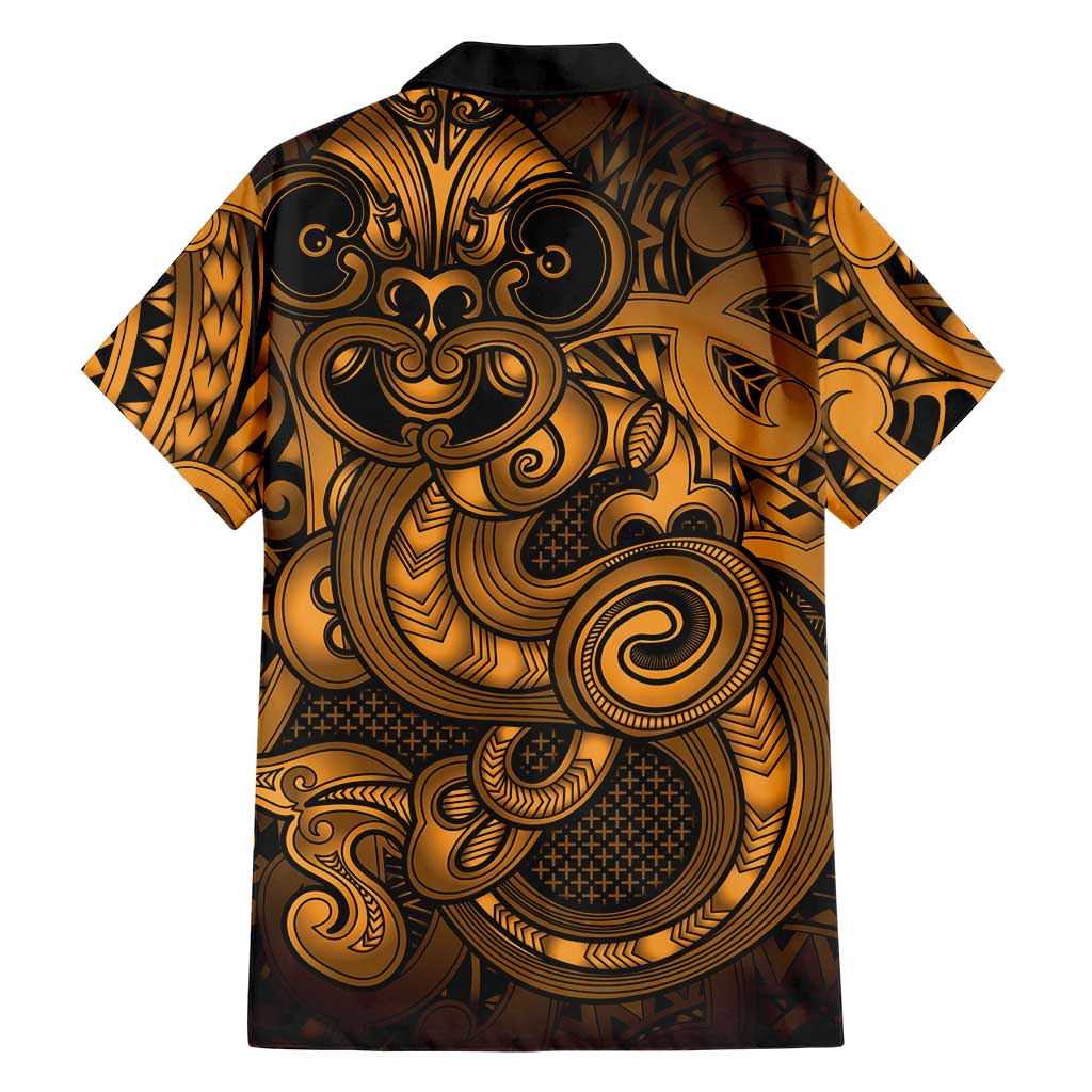 Aotearoa Maori Hei Tiki Family Matching Long Sleeve Bodycon Dress and Hawaiian Shirt Koura Kowhaiwhai Puhoro Motif LT9 - Polynesian Pride