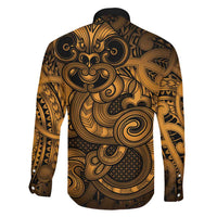 Aotearoa Maori Hei Tiki Family Matching Short Sleeve Bodycon Dress and Hawaiian Shirt Koura Kowhaiwhai Puhoro Motif LT9 - Polynesian Pride