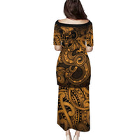 Aotearoa Maori Hei Tiki Puletasi Koura Kowhaiwhai Puhoro Motif LT9 - Polynesian Pride