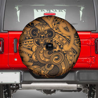 Aotearoa Maori Hei Tiki Spare Tire Cover Koura Kowhaiwhai Puhoro Motif