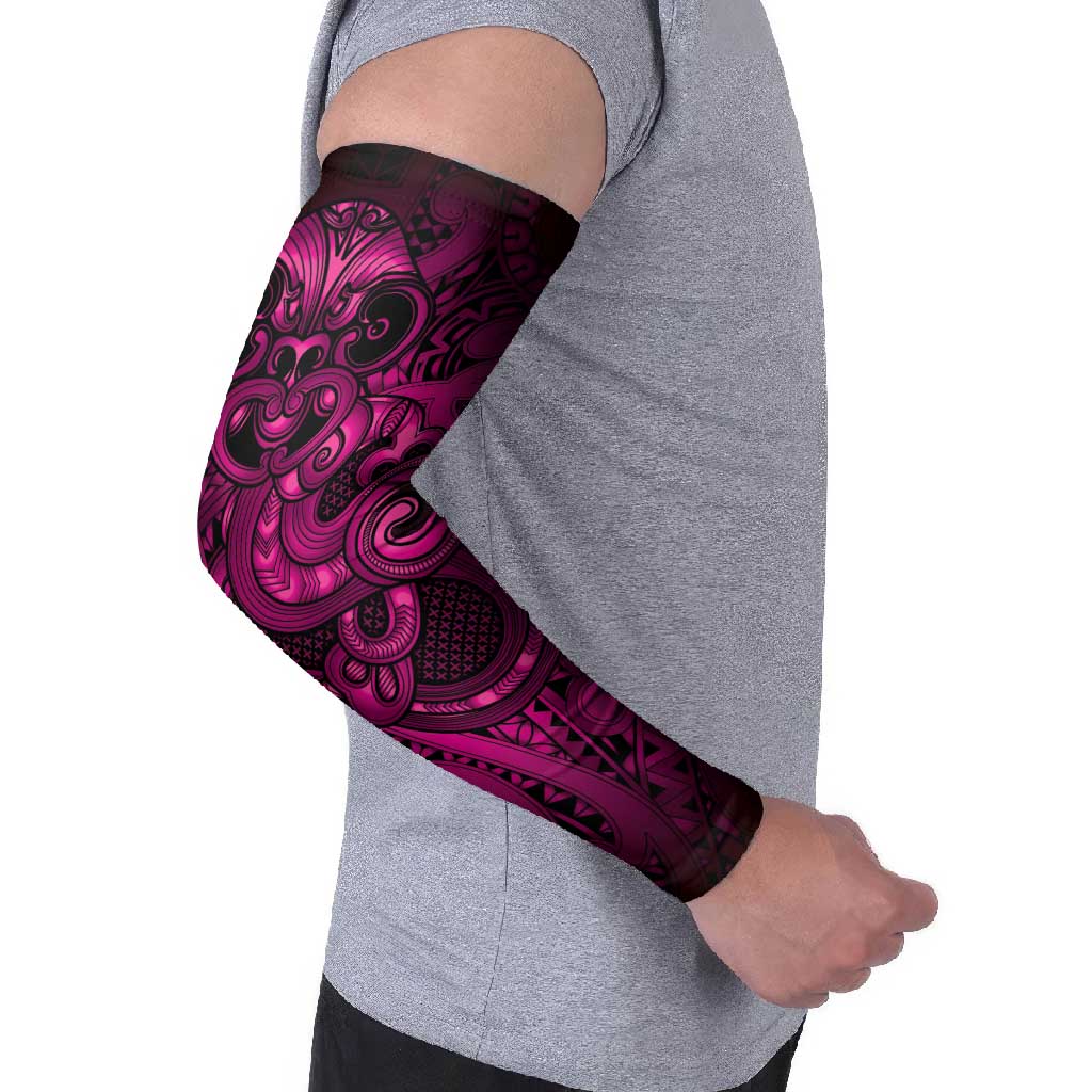 Aotearoa Maori Hei Tiki Arm Sleeves Mawhero Kowhaiwhai Puhoro Motif