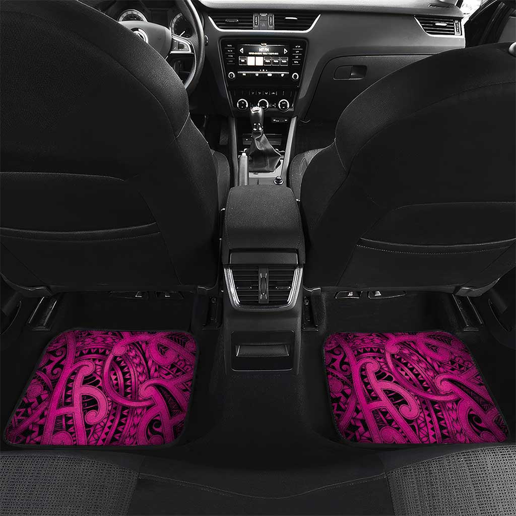 Aotearoa Maori Hei Tiki Car Mats Mawhero Kowhaiwhai Puhoro Motif