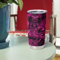 Aotearoa Maori Hei Tiki Tumbler Cup Mawhero Kowhaiwhai Puhoro Motif
