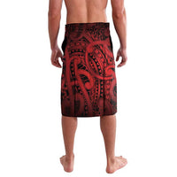 Aotearoa Maori Hei Tiki Lavalava Whero Kowhaiwhai Puhoro Motif