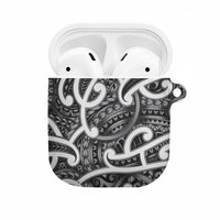 Aotearoa Maori Kowhaiwhai AirPods Case Kiwikiwi Puhoro and Patiki