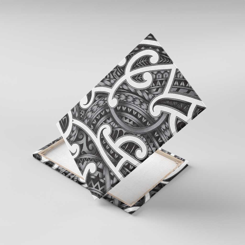 Aotearoa Maori Kowhaiwhai Canvas Wall Art Kiwikiwi Puhoro and Patiki