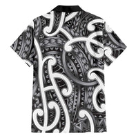 Aotearoa Maori Kowhaiwhai Family Matching Tank Maxi Dress and Hawaiian Shirt Kiwikiwi Puhoro and Patiki LT9 - Polynesian Pride