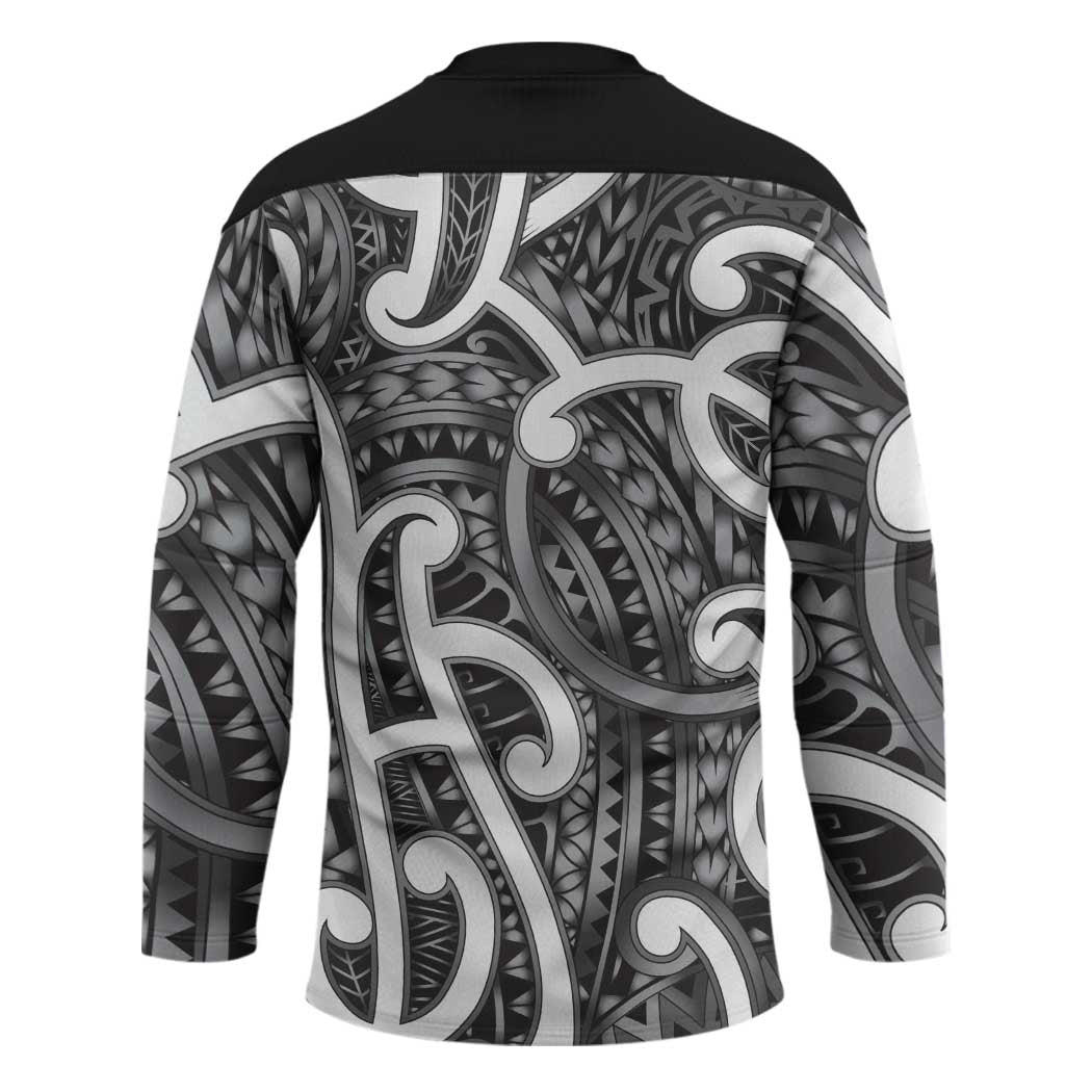 Aotearoa Maori Kowhaiwhai Hockey Jersey Kiwikiwi Puhoro and Patiki