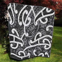 Aotearoa Maori Kowhaiwhai Quilt Kiwikiwi Puhoro and Patiki