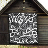 Aotearoa Maori Kowhaiwhai Quilt Kiwikiwi Puhoro and Patiki