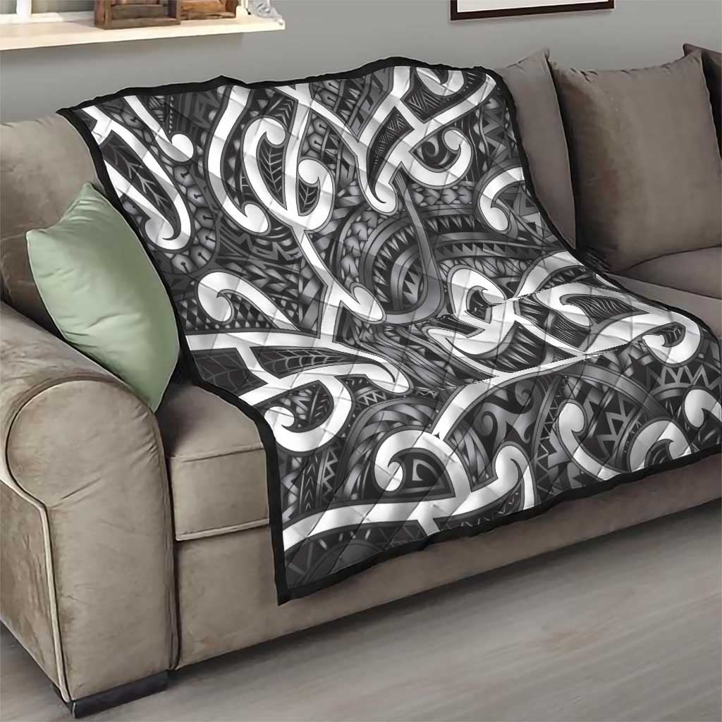 Aotearoa Maori Kowhaiwhai Quilt Kiwikiwi Puhoro and Patiki