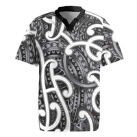 Aotearoa Maori Kowhaiwhai Rugby Jersey Kiwikiwi Puhoro and Patiki