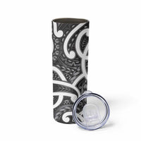 Aotearoa Maori Kowhaiwhai Skinny Tumbler Kiwikiwi Puhoro and Patiki LT9 - Polynesian Pride