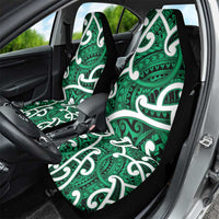 Aotearoa Maori Kowhaiwhai Car Seat Cover Kakariki Puhoro and Patiki