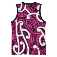 Aotearoa Maori Kowhaiwhai Basketball Jersey Mawhero Puhoro and Patiki LT9 - Polynesian Pride