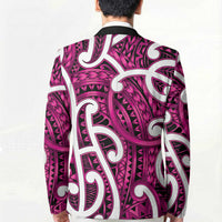 Aotearoa Maori Kowhaiwhai Blazer Mawhero Puhoro and Patiki