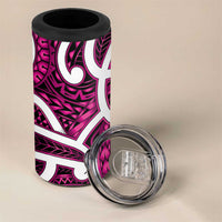 Aotearoa Maori Kowhaiwhai 4 in 1 Can Cooler Tumbler Mawhero Puhoro and Patiki