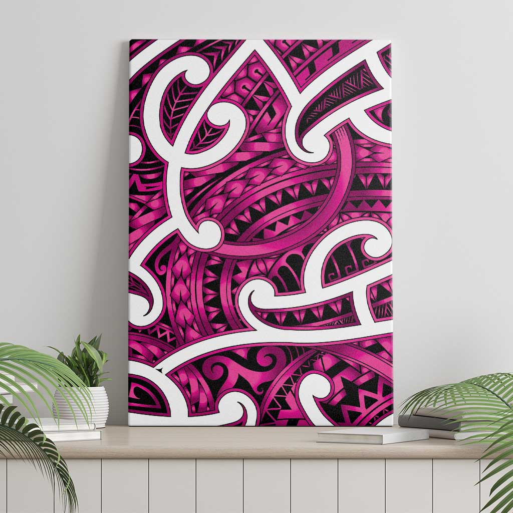 Aotearoa Maori Kowhaiwhai Canvas Wall Art Mawhero Puhoro and Patiki