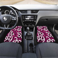 Aotearoa Maori Kowhaiwhai Car Mats Mawhero Puhoro and Patiki