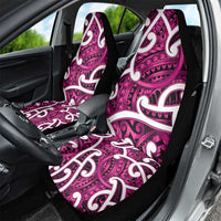 Aotearoa Maori Kowhaiwhai Car Seat Cover Mawhero Puhoro and Patiki