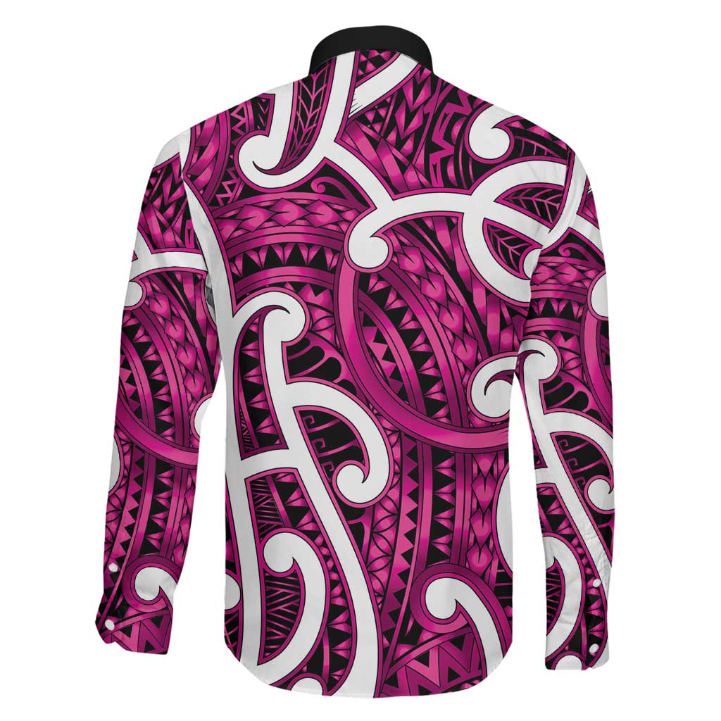 Aotearoa Maori Kowhaiwhai Family Matching Short Sleeve Bodycon Dress and Hawaiian Shirt Mawhero Puhoro and Patiki LT9 - Polynesian Pride